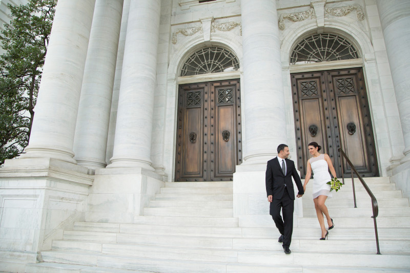 Elegant Courthouse Wedding, Washington DC – Ksenia Pro Photography