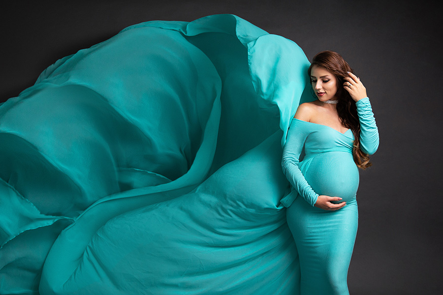 Maternity Studio Shoot - Siddhi Baby Photography